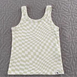 Abercrombie Kids Girl’s Checkered Tank Top size 9/10